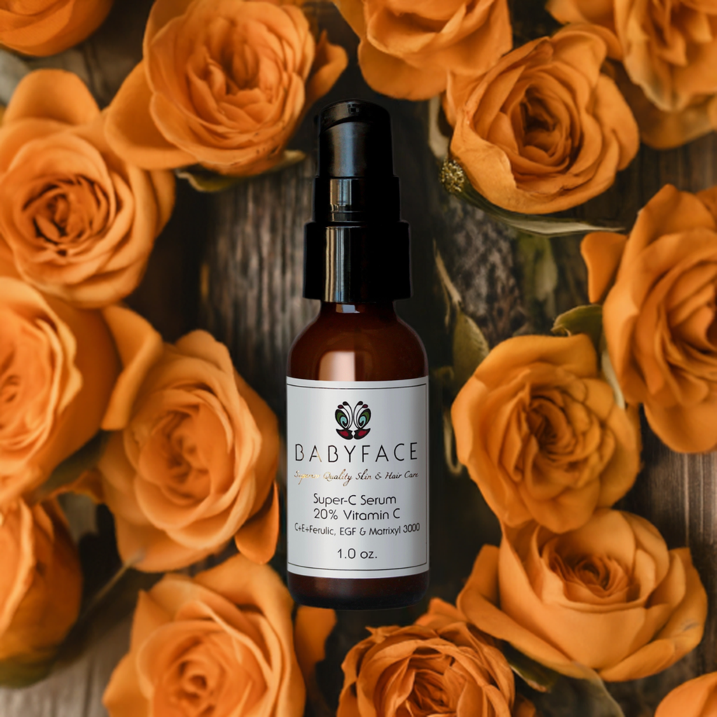 Super-C 20% Vitamin C Serum with C+E+Ferulic, EGF & Matrixyl 3000, High Potency, Micro-Encapsulated