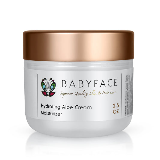 Hydrating Aloe Cream & Coconut Oil Healing Moisturizer