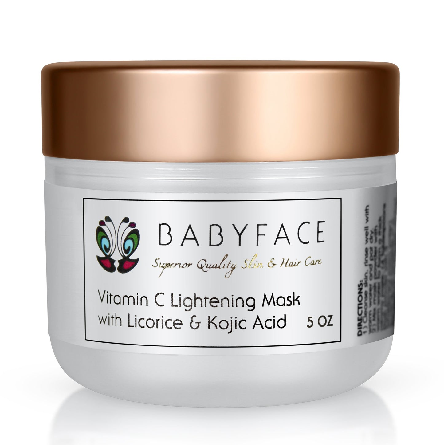 Vitamin C Lightening Mask with Licorice, Kojic Acid, 5 oz.