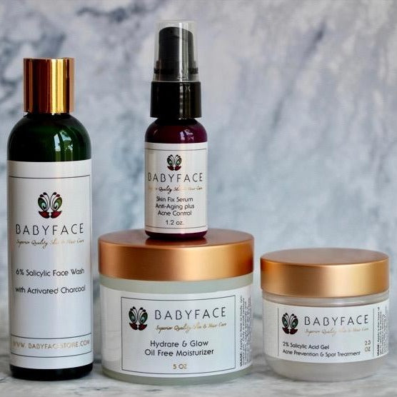 The Acne Treatment Kit: Adult and Teen Routine, Complete Regimen Set