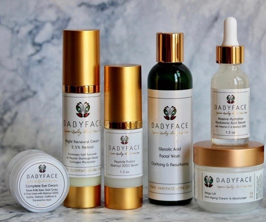 The Advanced Age Skincare Kit: Anti-Aging, Mature Skin, Complete Set