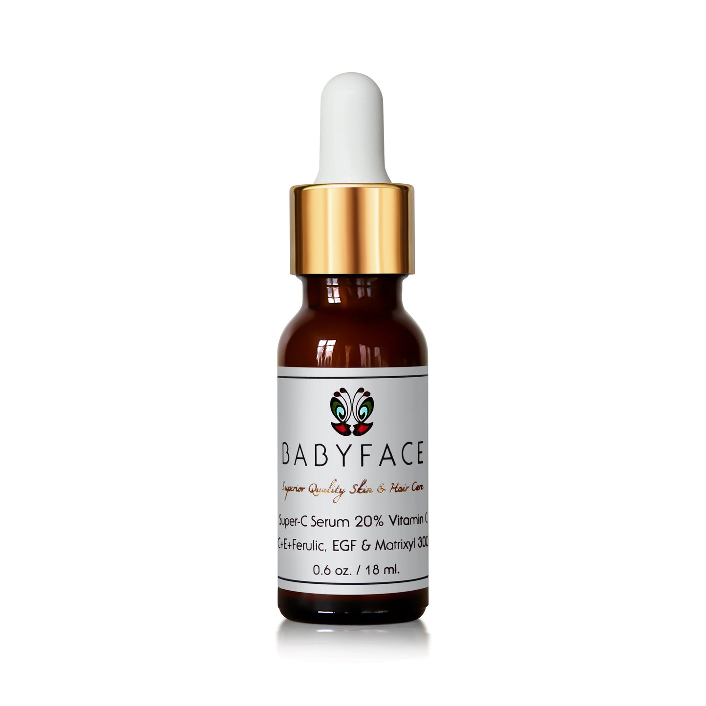 Super-C 20% Vitamin C Serum with C+E+Ferulic, EGF & Matrixyl 3000, High Potency, Micro-Encapsulated