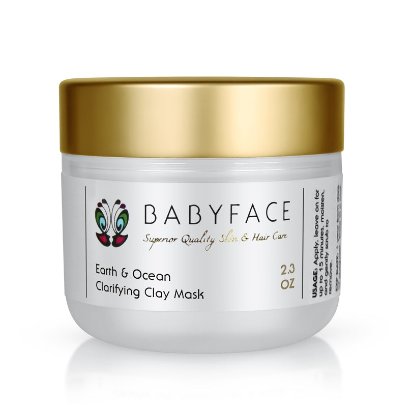 Earth & Ocean Clarifying Clay Mask, 2.3 oz.