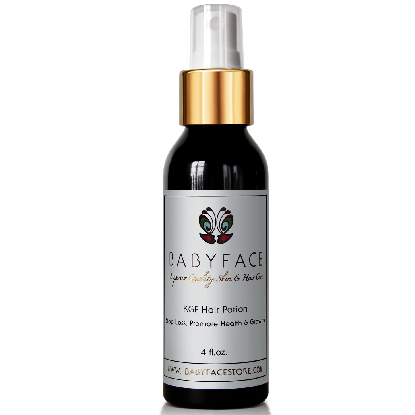 KGF Hair Potion - Growth Spray Serum, Thinning or Weak Hair, 4 oz.