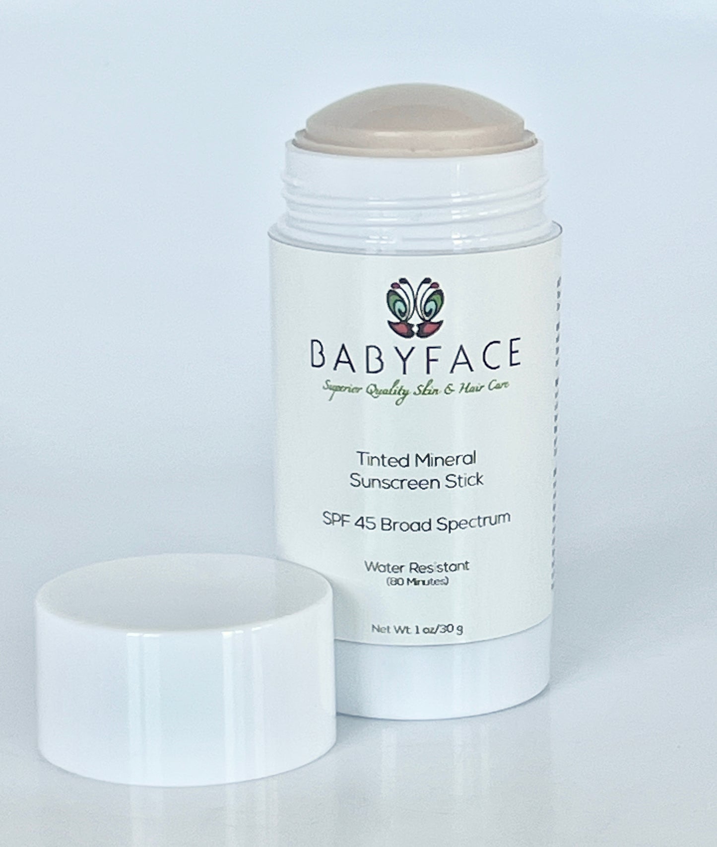 Mineral Stick SPF 45, Broad Spectrum Sunscreen, Invisible to Sheer Finish, Easy On-the-Go Application, 1.0 oz.