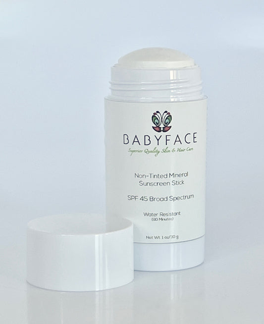 Mineral Stick SPF 45, Broad Spectrum Sunscreen, Invisible to Sheer Finish, Easy On-the-Go Application, 1.0 oz.