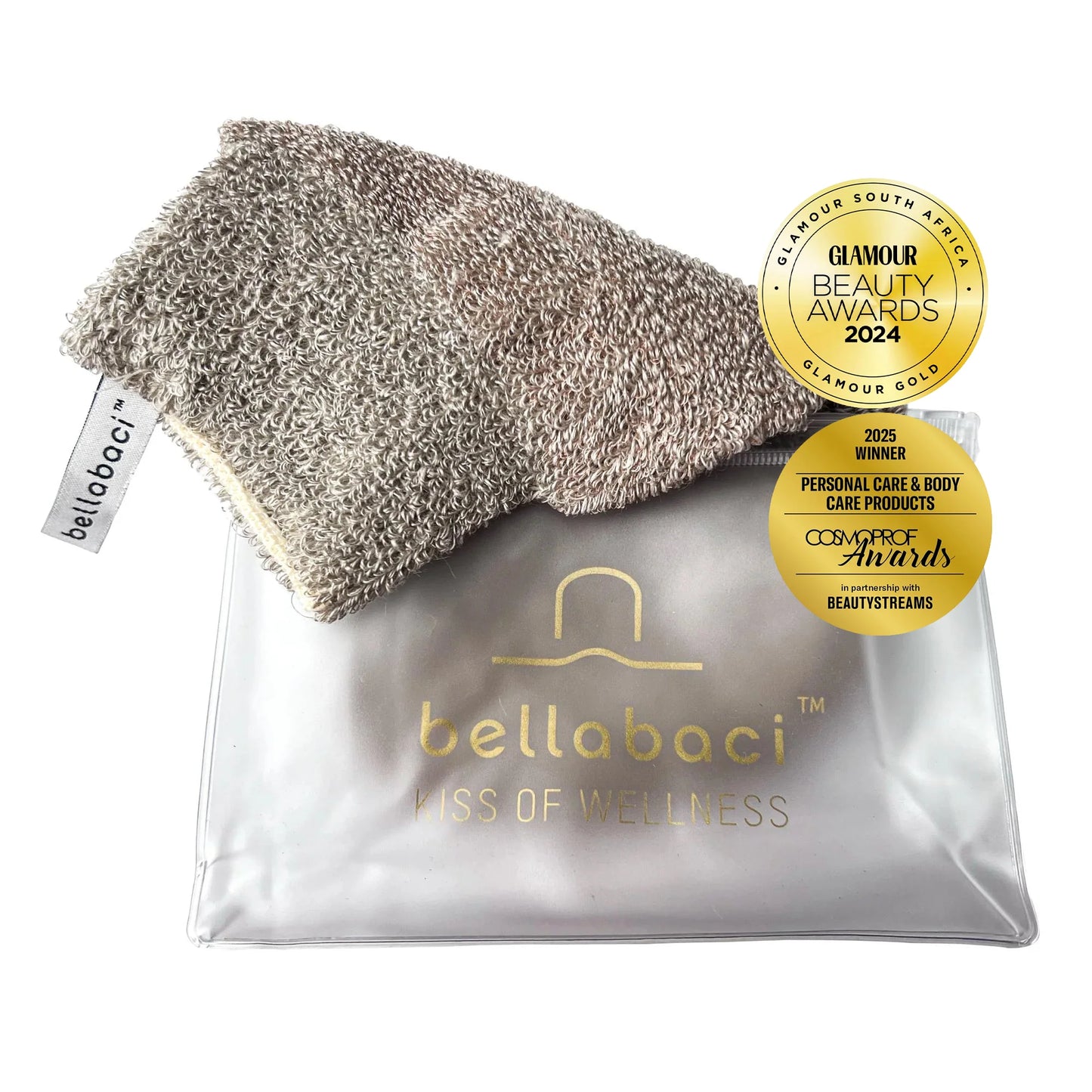 Copper Body Glow Superior Exfoliating Mitt by Bellabaci