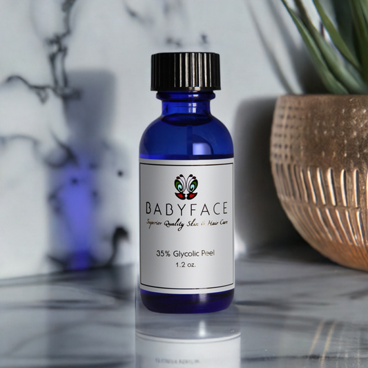 35% Glycolic Acid Chemical Peel, Anti-Aging & Dull Skin, 1.2 oz.