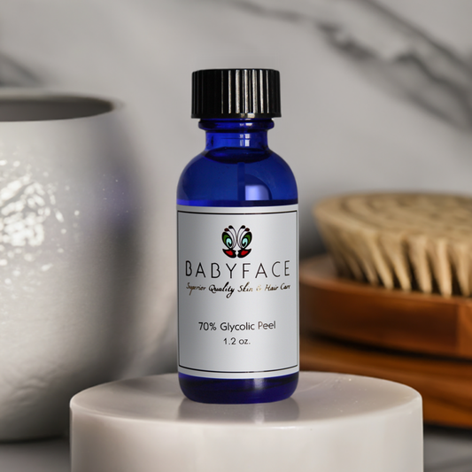 70% Glycolic Acid Chemical Peel, Anti-Aging & Dull Skin, 1.2 oz.