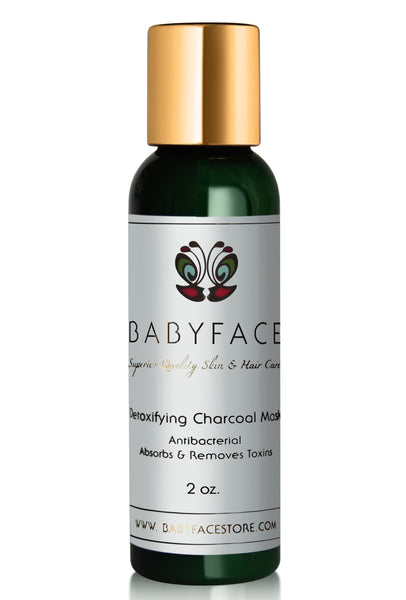 Babyface's Detoxifying Charcoal Mask plus Niacinamide, B5, Salicylic and Hyaluronic Acid