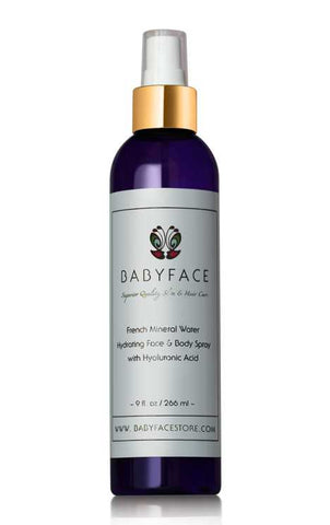 Evian Mist Hydrating Essence, Face & Body Hyaluronic Acid Spray, 9 oz.