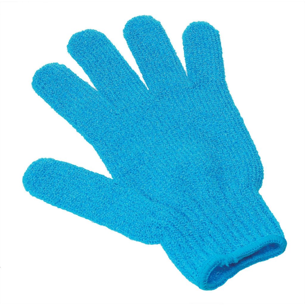 Exfoliating Gloves, Heavy Duty & Reusable for Body or Face (2 pc)