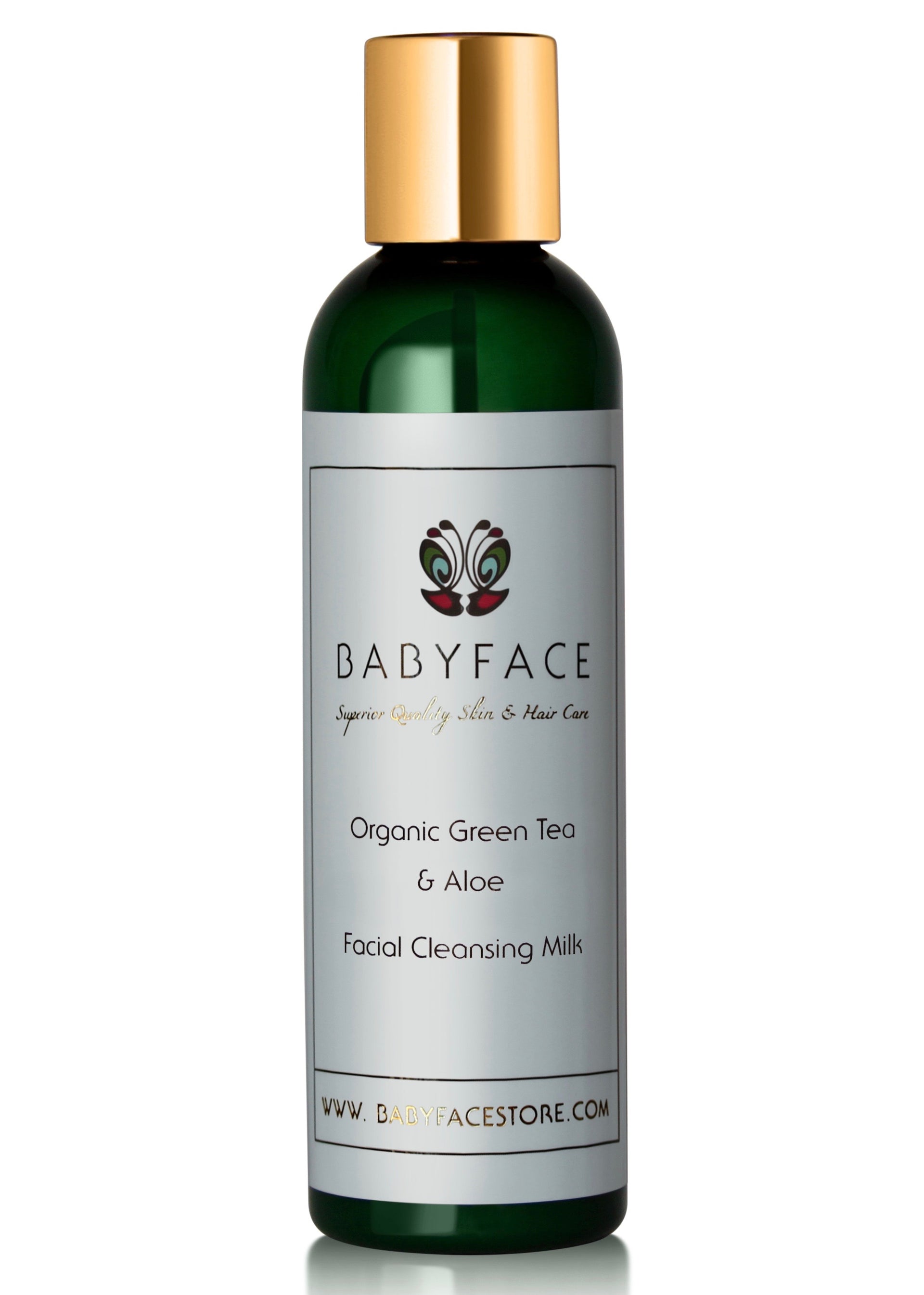 Organic Green Tea & Aloe Facial Cleanser, 4.4 oz.