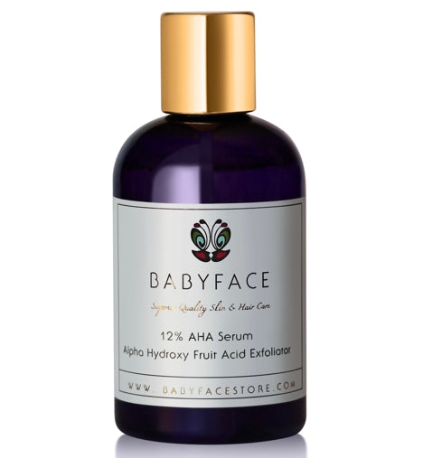 AHA Serum, 12% Extra Strength, with Hyaluronic Acid 4.4 oz.