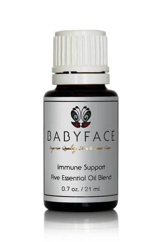 Five Essential Oil Blend - Immune Support & Wellness, 0.7 oz.