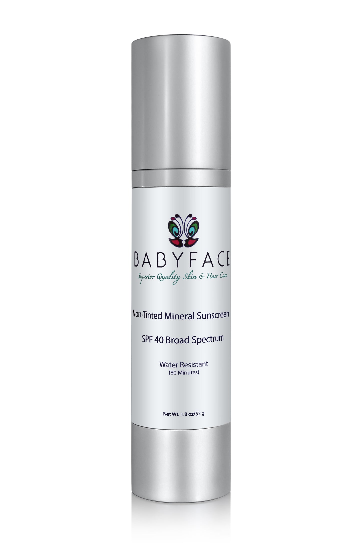 Age-Defying SPF 40 Mineral Sunscreen & Primer, Antioxidants, Oil Free 1.8 oz.