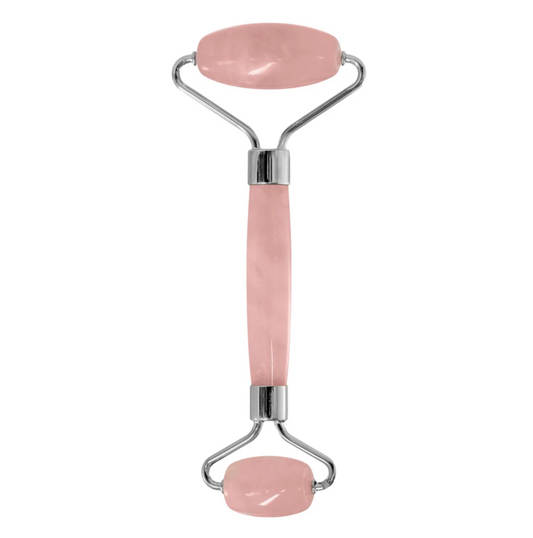 Daily Concepts Luxurious Facial Roller of Genuine Rose Quartz