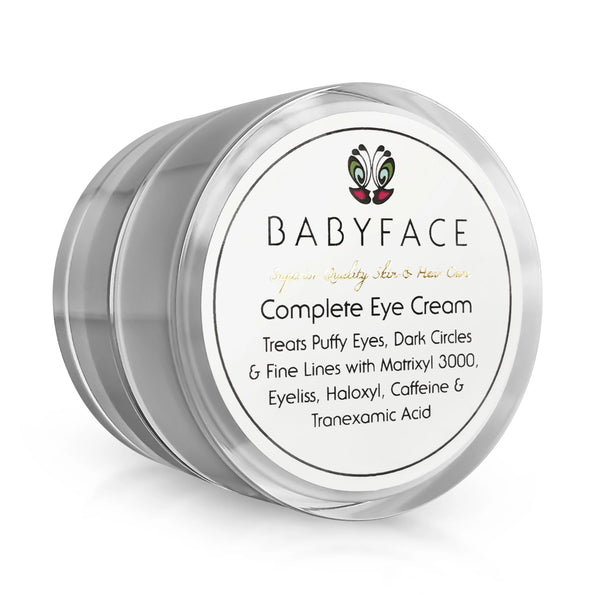 Complete Eye Cream w/ Caffeine, Haloxyl, Eyeliss, Matrixyl & Skin Brighteners