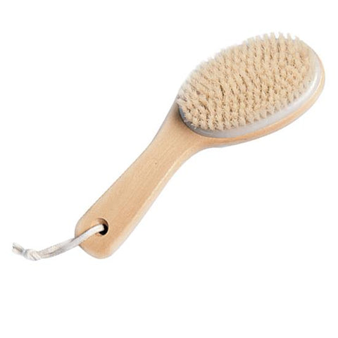 Natural Bristle Body Brush for Dry Brushing