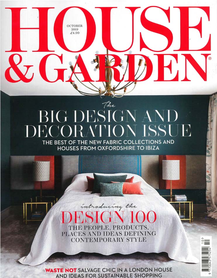 House and Garden September 2019 Magazine Cover