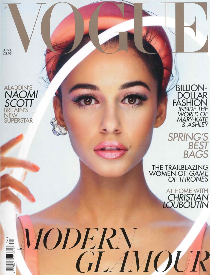 Vogue April 2019 Magazine Cover